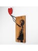 ABERTO DESIGN Wanddecoratie "Banksy" - (B)59 x (H)83 cm