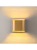ABERTO DESIGN Lampa ścienna w kolorze złotym - 21 x 21 cm