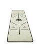 ABERTO DESIGN Yoga-Teppich in Beige