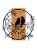 ABERTO DESIGN Wanddecoratie "Birds in love" - (B)58,5 x (H)59,5 cm