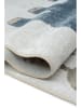 ABERTO DESIGN Kurzflor-Teppich "Bohem Kinds Zoo" in Creme/ Bunt