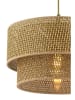 ABERTO DESIGN Lampa wisząca w kolorze złoto-beżowym - Ø 30 cm