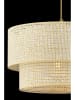 ABERTO DESIGN Hanglamp crème/goudkleurig - Ø 30 cm