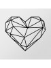 ABERTO DESIGN Wanddecoratie "Heart" - (B)47 x (H)40 cm