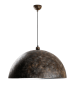 ABERTO DESIGN Hanglamp "Antiquation" bruin - (H)35 x Ø 60 cm