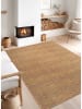 ABERTO DESIGN Kurzflor-Teppich in Hellbraun