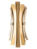 ABERTO DESIGN Wandlamp goudkleurig - (B)17 x (H)48 cm