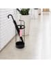 ABERTO DESIGN Regenschirmständer in Schwarz - (H)67 x Ø 22 cm
