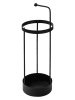 ABERTO DESIGN Regenschirmständer in Schwarz - (H)67 x Ø 22 cm