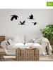 ABERTO DESIGN 4er-Set: Wanddekore "Stork"