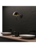 ABERTO DESIGN Wandlamp zwart - (H)27 x Ø 20 cm