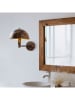 ABERTO DESIGN Wandlamp bruin - (H)24 x Ø 20 cm
