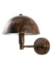 ABERTO DESIGN Wandlamp bruin - (H)24 x Ø 20 cm