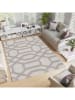 ABERTO DESIGN Kurzflor-Teppich in Creme/ Beige