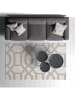 ABERTO DESIGN Kurzflor-Teppich in Creme/ Beige