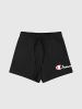Champion Sweatshorts in Schwarz