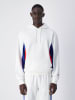 Champion Hoodie in Weiß/ Rot/ Blau