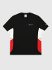 Champion Shirt in Schwarz/ Rot/ Weiß
