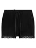 Hunkemöller Pyjama-Shorts in Schwarz