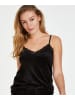 Hunkemöller Pyjama-Oberteil in Schwarz