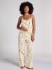 Hunkemöller Pyjama-Hose in Hellgelb