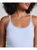 Hunkemöller Pyjama-Top in Hellblau