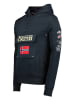 Geographical Norway Hoodie "Gymclass" in Dunkelblau