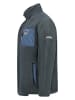 Geographical Norway Kurtka polarowa "Urock" w kolorze niebiesko-antracytowym