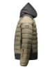 Geographical Norway Doorgestikte jas "Aurelien" kaki