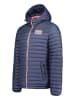 Geographical Norway Doorgestikte jas "Adalmo" donkerblauw