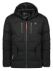 Geographical Norway Steppjacke "Cachot" in Schwarz