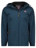 Geographical Norway Softshelljas "Tamigolor" blauw