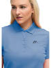 Maier Sports Funktionspoloshirt "Ulrike"  in Blau