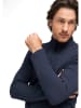 Maier Sports Fleecepullover "Dennis" in Dunkelblau