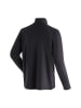 Maier Sports Fleecepullover "Dennis" in Schwarz