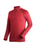 Maier Sports Fleecepullover "Roger" in Rot