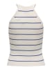 ONLY Top "Gemma" in Weiß/ Blau