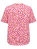 ONLY Carmakoma Blouse oranje/roze/lichtroze