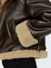 ONLY Kunstlederjacke "ONLVERONA" in Braun