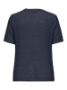 ONLY Carmakoma Shirt donkerblauw