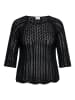 ONLY Carmakoma Sweter w kolorze czarnym