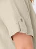 ONLY Carmakoma Hemd "Coco" in Beige