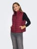 ONLY Doorgestikte bodywarmer bordeaux