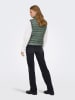 ONLY Doorgestikte bodywarmer groen