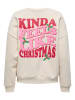 ONLY Sweatshirt in Creme