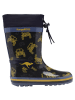 Kangaroos Rubberlaarzen "K-Rain" geel/donkerblauw