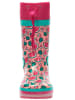 Kangaroos Gummistiefel "K-Summerrain" in Türkis/ Pink
