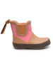 bisgaard Gummistiefel in Hellbraun/ Pink