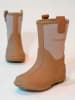 bisgaard Gummistiefel in Hellbraun/ Rosa