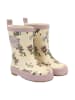 mikk-line Gummistiefel in Lila/ Creme